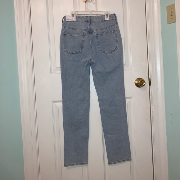 NWT Pacsun High-Rise Mom Jeans in Medium Indigo Light Wash - Picture 5 of 11